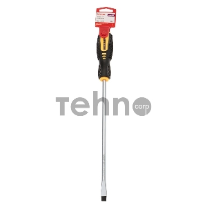 Отвертка шлицевая SL 8х250 мм, двухкомпонентная рукоятка REXANT