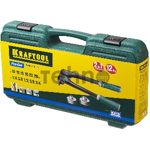 Расширитель-калибратор KRAFTOOL 23650-H12  для муфт под пайку труб из цв мет d 10-28мм, бокс