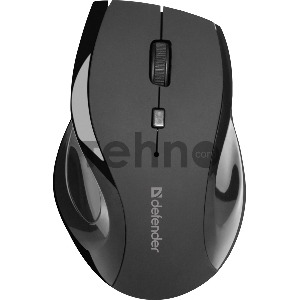 Беспроводная оптическая мышь Defender Accura MM-295 черный [52295] {Беспроводная оптическая мышь, 6 кнопок, 800-1600 dpi}