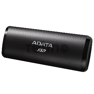 Накопитель внешний 1.8; 256GB ADATA SE760 Black External SSD ASE760-256GU32G2-CBK USB 3.2 Gen 2 Type-C, 1000R, USB 3.2 Type-C to C cable,USB 3.2 Type-C to A cable, Quick Start Guide, RTL