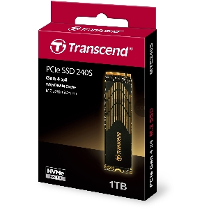 Твердотельный накопитель SSD Transcend 1Tb, M.2 2280, PCIe Gen4x4, M-Key, 3D TLC, with Dram