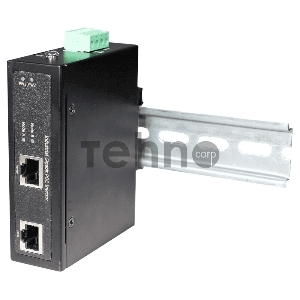 Промышленный гигабитный OSNOVO  PoE-инжектор, до 30W, IEEE 802.3af/at, питание DC48-56V