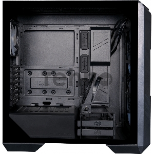 Корпус без блока питания Cooler Master MasterCase HAF 500P, USB3.0x2, USB3.2x1(TypeC), 2x200ARGBFans, 2x120Fan, Black, Full Tower, w/o PSU