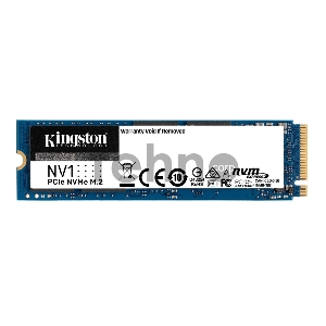 Накопитель SSD 2000GB Kingston  NV1 M.2 2280 NVMe R/W 2100/1700MB/s 480TBW  SNVS/2000G