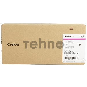 Картридж струйный Canon PFI-706 M пурпурный для iPF8300S/8400/9400S/9400 (6683B001)
