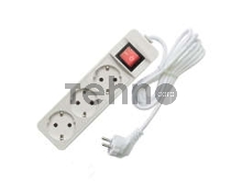 Удлинитель 3х1.5м с заземл. 16А IP20 3.5кВт с выкл. Союз 481S-8301