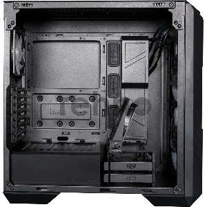 Корпус без блока питания Cooler Master MasterCase HAF 500P, USB3.0x2, USB3.2x1(TypeC), 2x200ARGBFans, 2x120Fan, Black, Full Tower, w/o PSU