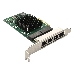 Сетевой адаптер ExeGate EXE-BCM5719 (PCI-E x4 v2.0, порты 4xRJ45, 10/100/1000Mbps, Gigabit Chipset Broadcom BCM5719), фото 2