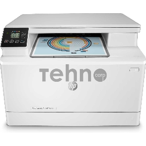МФУ HP Color LaserJet Pro MFP M182n (7KW54A), принтер/сканер/копир, (А4, чб./цвет 16стр/мин., USB B, LAN)