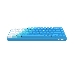 Клавиатура механическая беспроводная Dareu A84 Ice Blue (голубой), 84 клавиши, switch Aqua (linear), подключение проводное+Bluetooth+2.4GHz, аккумулятор 2000mAh, фото 5