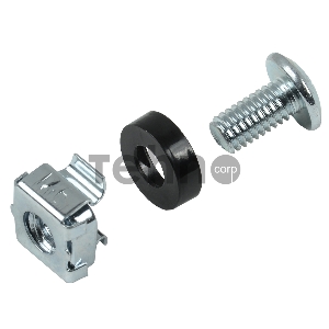 Набор ITK  закладных винтов-шайб-гаек под крестовую отвертку (M6x12мм)