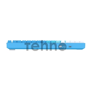 Клавиатура механическая беспроводная Dareu A84 Ice Blue (голубой), 84 клавиши, switch Aqua (linear), подключение проводное+Bluetooth+2.4GHz, аккумулятор 2000mAh Клавиатура механическая беспроводная Dareu A84 Ice Blue (голубой), 84 клавиши, switch Aqua (linear), подключение проводное+Bluetooth+2.4GHz, аккумулятор 2000mAh