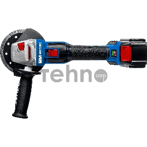 УШМ ЗУБР 20В бесщеточная, 1 АКБ (4Ач), в сумке, Профессионал. AB-125-41