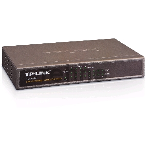 Коммутатор TP-Link SMB TL-SF1008P Коммутатор 8-port 10/100M Desktop PoE Switch