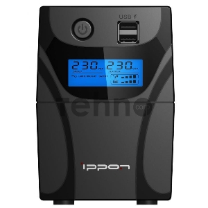 Источник бесперебойного питания Ippon Back Power Pro II 800 480Вт 800ВА черный