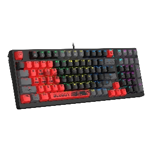 Клавиатура A4Tech Bloody S98 механическая красный/черный USB for gamer LED (SPORTS RED)