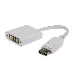 Переходник DisplayPort - DVI Cablexpert A-DPM-DVIF-002-W, 20M/19F, белый, пакет, фото 5