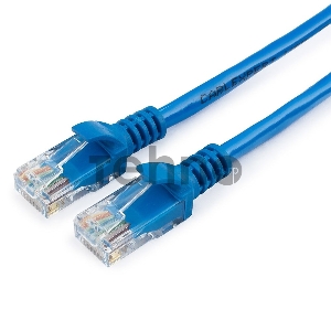 Патч-корд UTP Cablexpert PP12-7.5M/Y кат.5e, 7.5м, литой, многожильный (синий)