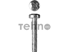 Винт DIN 7985, M3 x 20 мм, 5 кг, кл. пр. 4.8, оцинкованный, ЗУБР