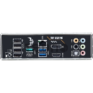 Материнская плата ASUS TUF GAMING B550-PRO,  Socket AM4, B550, 4*DDR4, HDMI+DP, CrossFireX, SATA3 + RAID, Audio, 2,5Gb LAN, USB 3.2*8, USB 2.0*6, COM*1 header (w/o cable) ATX ; 90MB17R0-M0EAY0