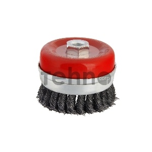 Кордщетка Hammer Flex 207-111 85мм M14 чашеобразная витая жесткая, усиленная кольцом, для УШМ Кордщетка Hammer Flex 207-111 85мм M14 чашеобразная витая жесткая, усиленная кольцом, для УШМ