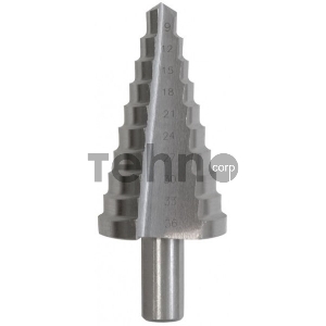 Сверло по металлу FIT 36402  ступенчатое HSS 9 ступеней 4-20мм