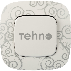Механизм выключателя 1-кл. СП Valena Allure 10А IP20 250В 10АХ с лицевой панелью; безвинтовые зажимы бел. Leg 752701