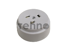 Розетка РШ для электрической плиты 32 А, 250 В, 2Р+РЕ (ОУ) белая REXANT