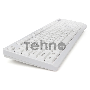 Клавиатура Gembird KB-8355U, USB, белый (бежевый), лазерная гравировка символов, кабель 1,85м