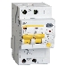Выключатель автоматический дифференциального тока 2п B 16А 30мА тип A 4.5кА АД-12М ИЭК MAD12-2-016-B-030, фото 2