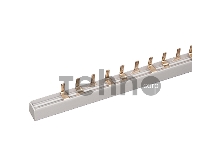 Шина соединительная типа PIN (12 штырей) 3Р 100 А (22 см) REXANT