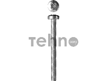 Винт DIN 7985, M3 x 30 мм, 5 кг, кл. пр. 4.8, оцинкованный, ЗУБР