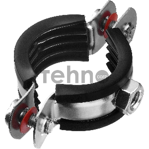 Хомут трубный с гайкой, 1