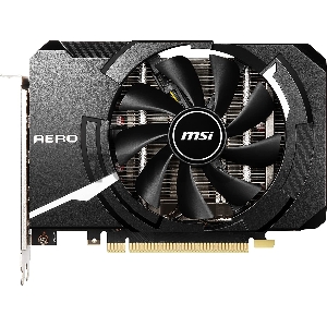 Видеокарта MSI PCI-E 4.0 RTX 3050 AERO ITX 8G OCV2 NVIDIA GeForce RTX 3050 8192Mb 128 GDDR6 1807/14000 HDMIx1 DPx3 HDCP Ret