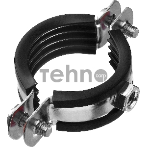 Хомут трубный с гайкой, 1 1/4