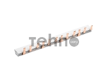 Шина соединительная типа PIN 12 штырей 3Р 63 А 22 см REXANT