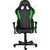 Компьютерное кресло игровое Formula series OH/FE08/NE цвет черный с зелеными вставками нагрузка 120 кг, фото 3