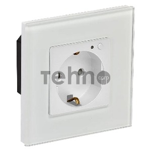 Умная розетка IEK iTeq Smart Wi-Fi белый (IT-R16SFWBG-K01)