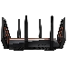 Маршрутизатор ASUS GT-AX11000 Tri-band WiFi 6(802.11ax) Gaming Router –World's first 10 Gigabit Wi-Fi router with a quad-core processor, 2.5G gaming port, DFS band, wtfast, Adaptive QoS, AiMesh for mesh wifi system, фото 6