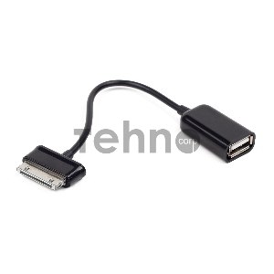 Кабель Gembird/Cablexpert A-OTG-AF30P-001 Кабель USB 2.0 OTG ,  USBAF/BM30pin, для планшетов Samsung, 0.15м, пакет