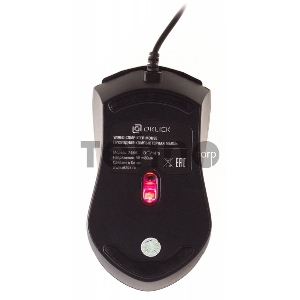 Мышь Oklick 245M черный оптическая (1000dpi) USB (3but)