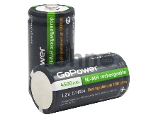 Аккумулятор бытовой GoPower HR14 C BL2 NI-MH 4500mAh (2/12/96) блистер (2 шт.)