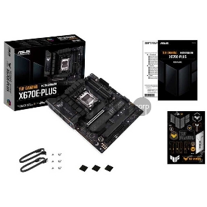 Материнская плата ASUS TUF GAMING X670E-PLUS, Socket AM5, X670, 4*DDR5, HDMI + DP, SATA3 + RAID, M2, Audio, Gb LAN, USB 3.2, USB 2.0, ATX ; 90MB1BJ0-M0EAY0