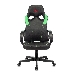 Кресло игровое Бюрократ ZOMBIE RUNNER черный/зеленый искусственная кожа крестовина пластик, фото 2