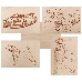Доски для выжигания REXANT, «Набор №1» (воин/динозавр/собака/машина/без рисунка), 148х210 мм (А5), 5 шт., пакет, фото 1