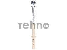 Зубр Дюбель-гвоздь нейлоновый, потайной бортик, 8x60мм, ТФ5, 60шт 4-301375-08-060 Зубр Дюбель-гвоздь нейлоновый, потайной бортик, 8x60мм, ТФ5, 60шт 4-301375-08-060