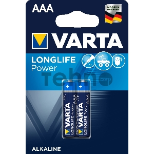 Батарейка VARTA HIGH ENERGY AAA бл 2  04903121412