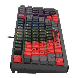 Клавиатура A4Tech Bloody S98 механическая красный/черный USB for gamer LED (SPORTS RED)