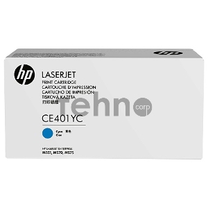 Контрактный Тонер Картридж HP 507Y CE401YC голубой для HP M551/M570/M575