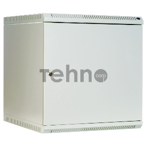 Шкаф настенный ЦМО ШРН-12.480.1 12U 600x480мм пер.дв.стал.лист несъемные бок.пан. серый